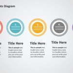 Four Products PowerPoint Diagram