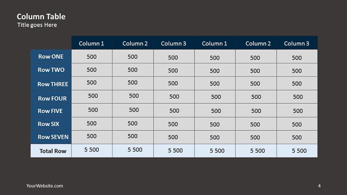 Slide4-1280 x 720-table-columns-dark-slide-free-powerpoint-templates-google-slides-template-slideocean-2016