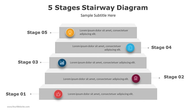 5-Stages-Stairway-Diagram-powerpoint