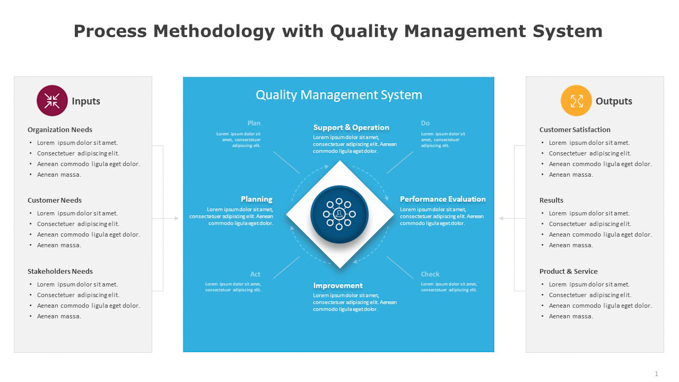 Process Methodology with Quality Management System