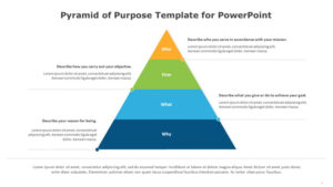 Pyramid of Purpose Template for PowerPoint